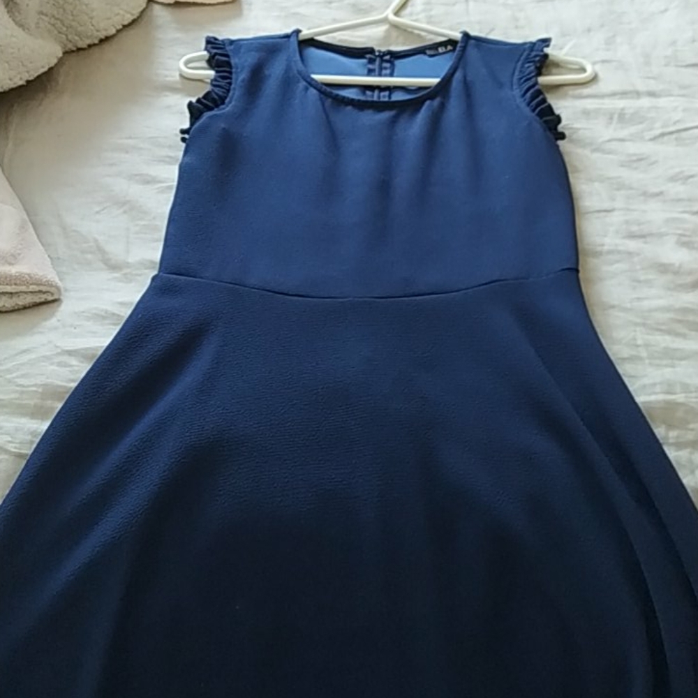 Navy blue dress